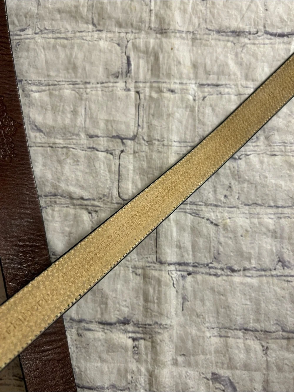 LIZ CLAIBORNE (3) VTG LEATHER BELTS DECORATIVE BUCKLES BLACK & BROWN
